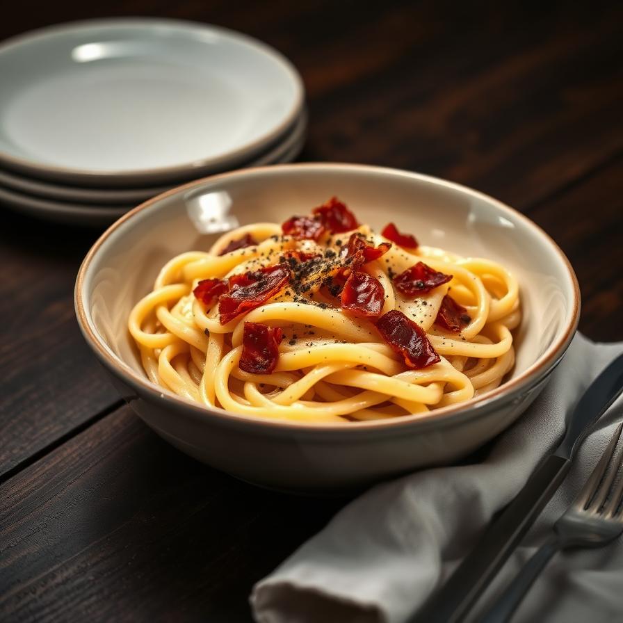 Pasta carbonara